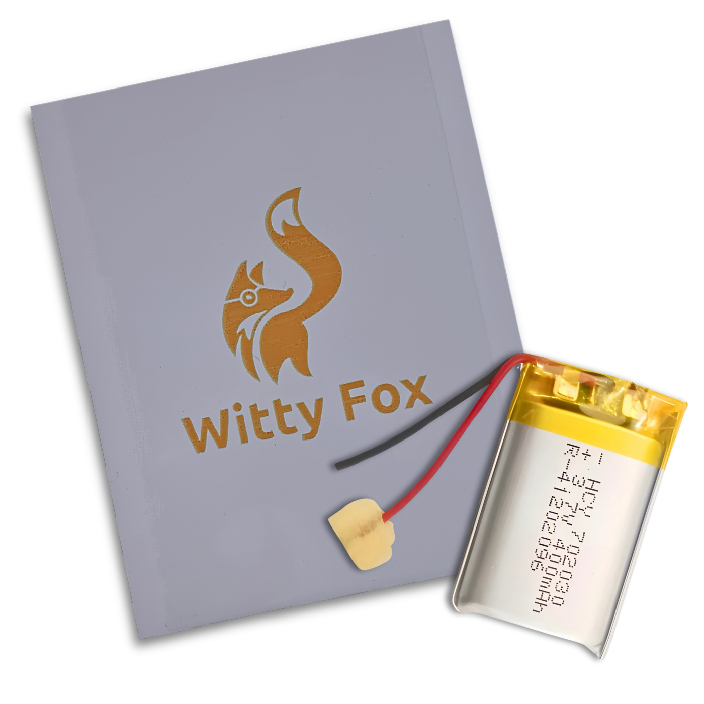 Witty Fox 400mAh Rechargeable 3.7v LiPo Battery