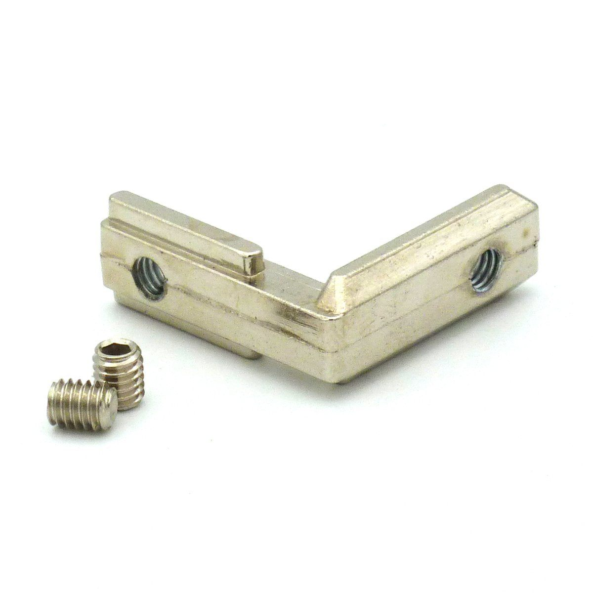 T Slot L Type 90 Degree Aluminum Profile Accessories Interior Joint Inside Corner Connector Bracket for 3030 series with M6x8 Screw (8mm)