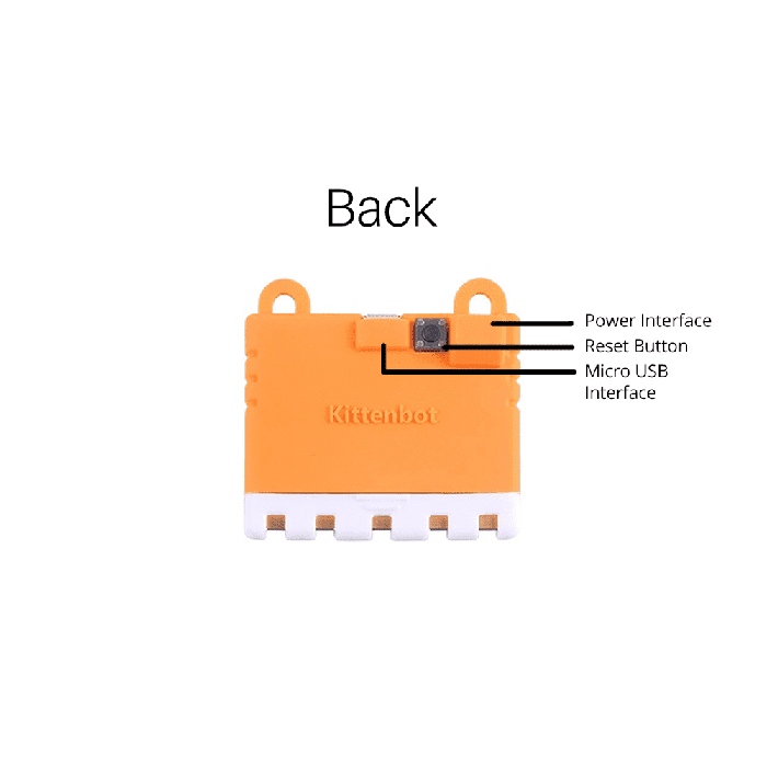 BBC Micro:Bit Silicone Soft Cover Protective Case (Orange) for Micro:Bit V1 & V2