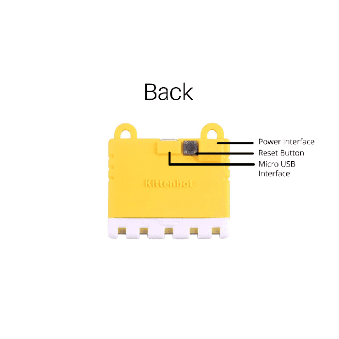 BBC Micro:Bit Silicone Soft Cover Protective Case (Yellow) for Micro:Bit V1 & V2