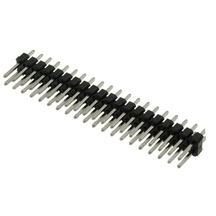 40x2 Pin 2.54mm Pitch Male Berg Strip