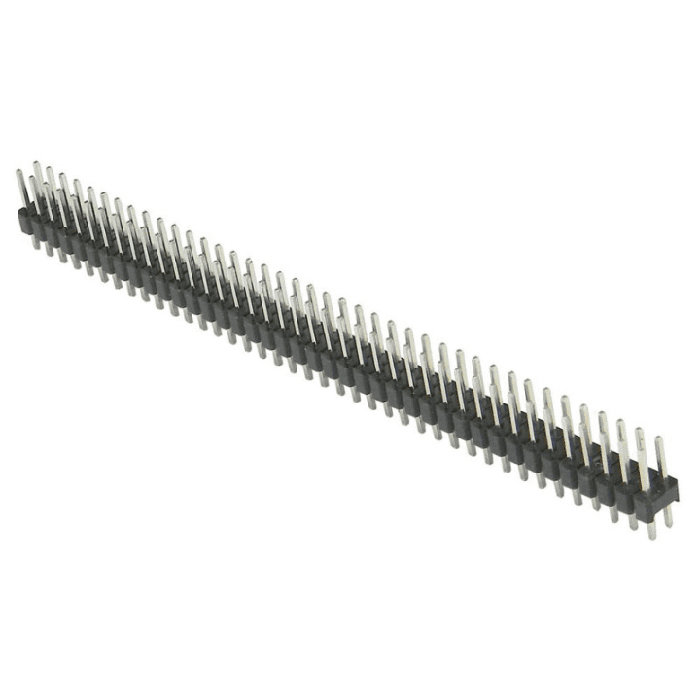 Iotcart 40x2 Pin 2.54mm Pitch Male Berg Strip - Breadboard & PCB Connector