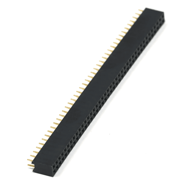 Iotcart 40x2 Female Berg Strip 2.54mm Pitch - PCB & Breadboard Connector