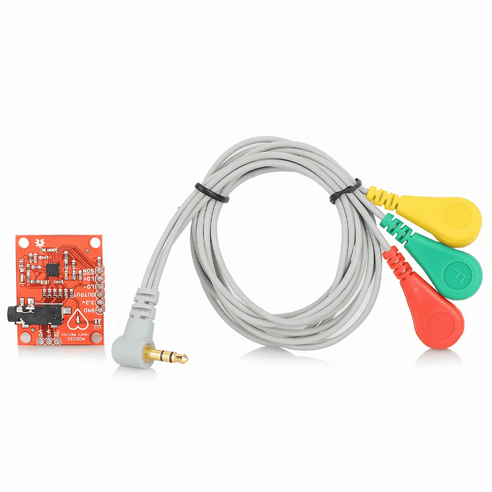 AD8232 ECG Module Heart Rate Monitor Kit - Biomedical Sensor for Arduino