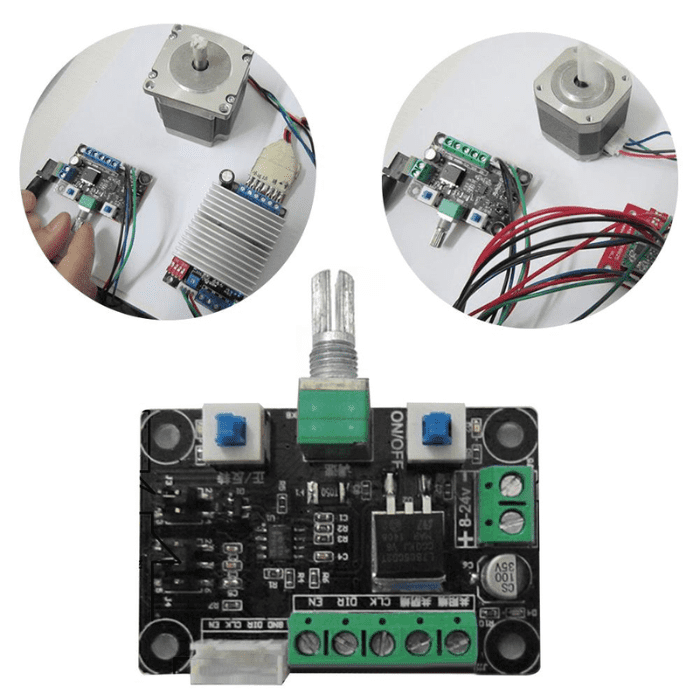 MKS OSC V1.0 Stepper Motor Drive Controller 8-24V PWM Signal Generator - Speed Control Module