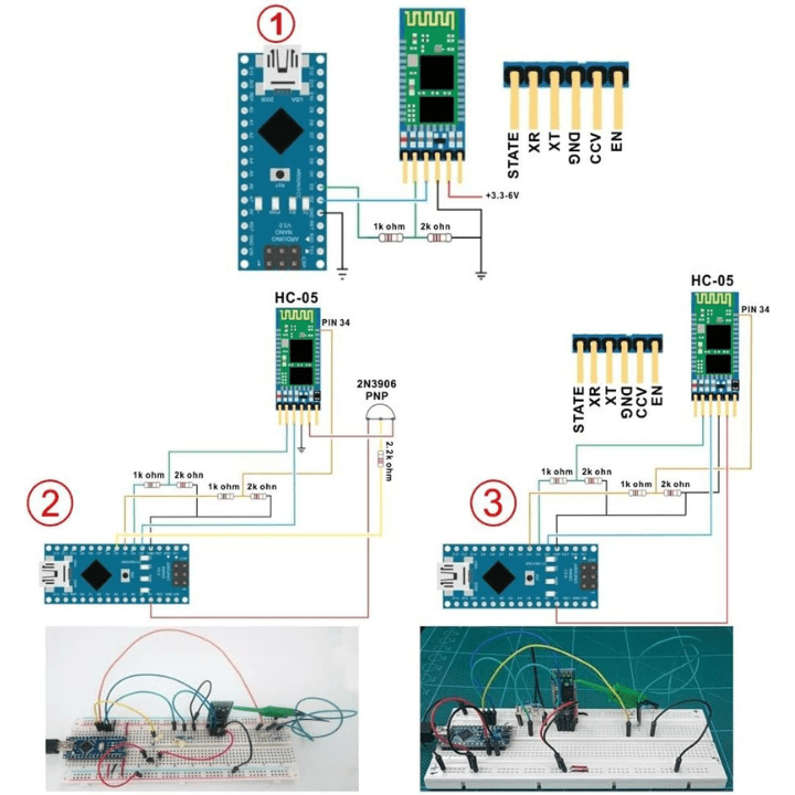 HC-05 Bluetooth Module with with TTL Output (Pack of 20)