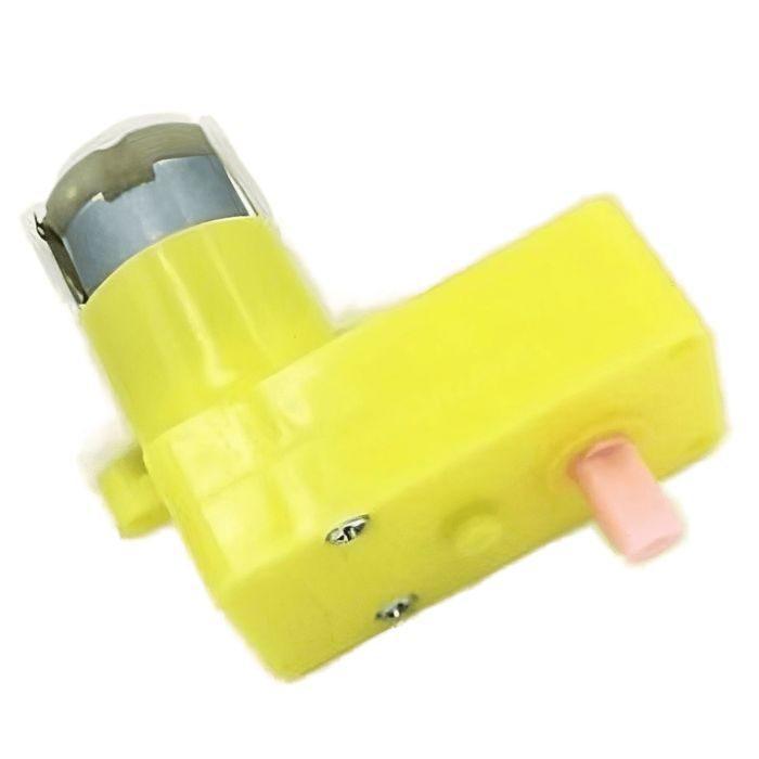 Iotcart SES-P-1680 200 RPM L-Shaped BO Motor - 3-12V DC Gear Motor for Arduino & Raspberry Pi Projects