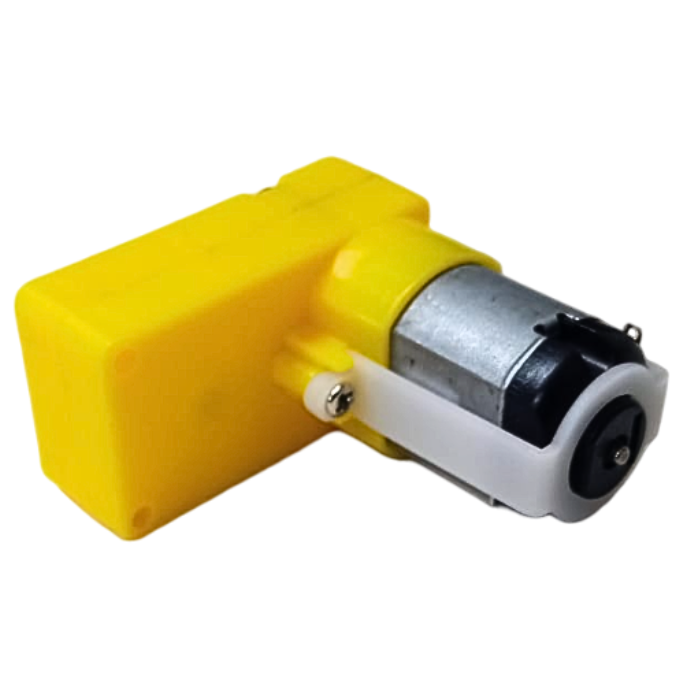 Single Shaft L-Shaped 60 RPM BO Motor (1Pc)