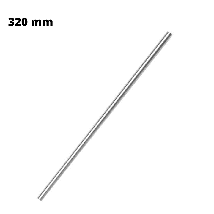 320mm Stainless Steel Rod with 8mm Diameter