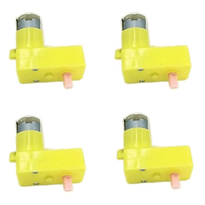 60 RPM L Shaped Single Shaft BO Motor