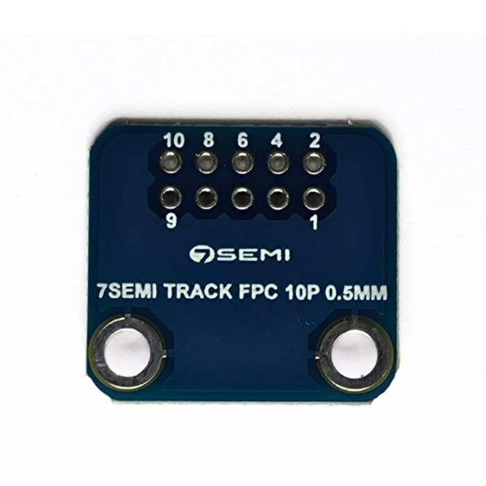 0.5mm FFC FPC Connector Breakout Board (10 Pin) -7Semi