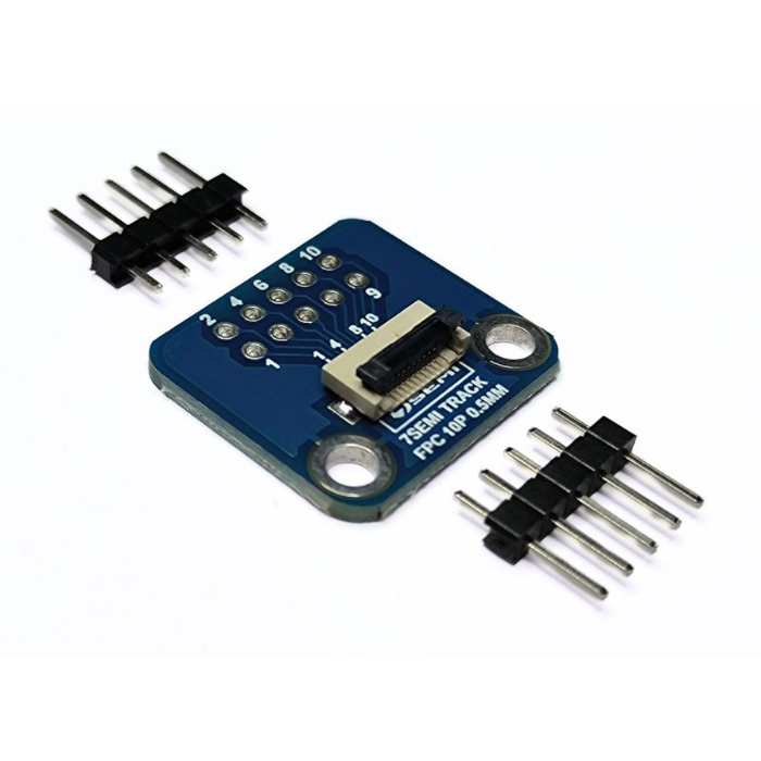 0.5mm FFC FPC Connector Breakout Board (10 Pin) -7Semi