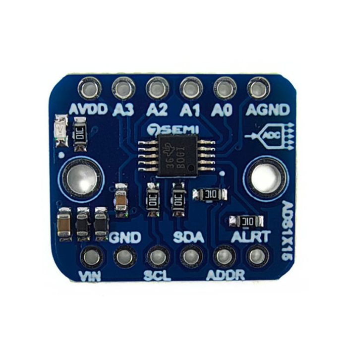 ADS1115 4-Channel 16bit ADC Breakout Board with PGA I2C -7Semi