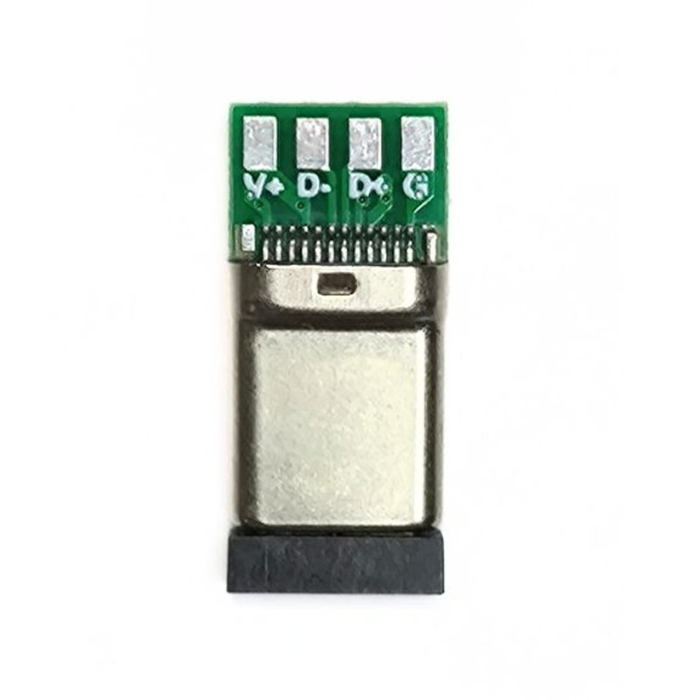 USB Type C PCB Male Breakout Board (4 Pin) -7Semi