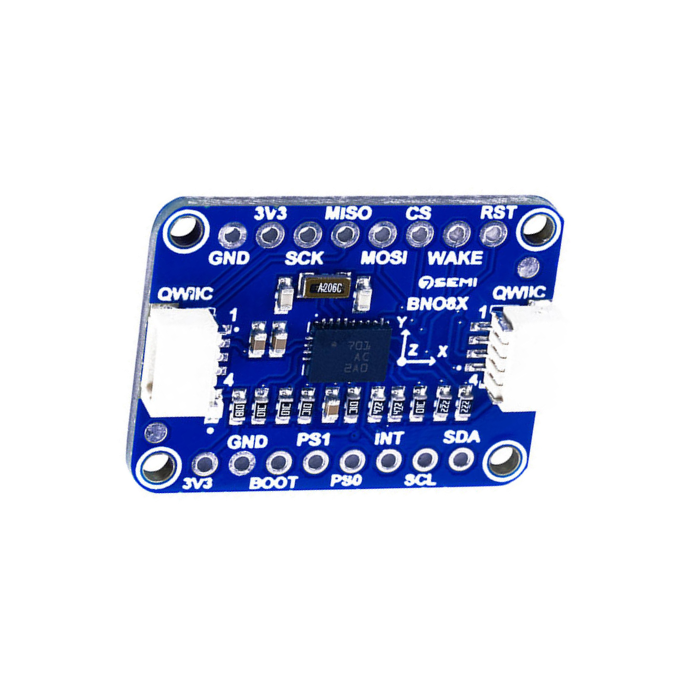 BNO086 9-DOF VR IMU Orientation Qwiic Fusion Breakout -7Semi