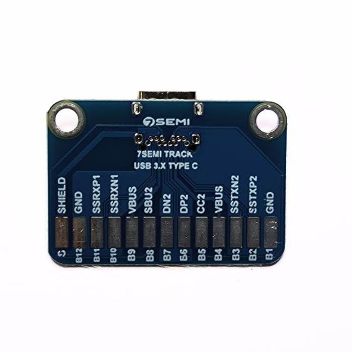 USB 3.1 PCB Connector Type C Female Breakout Board -7Semi