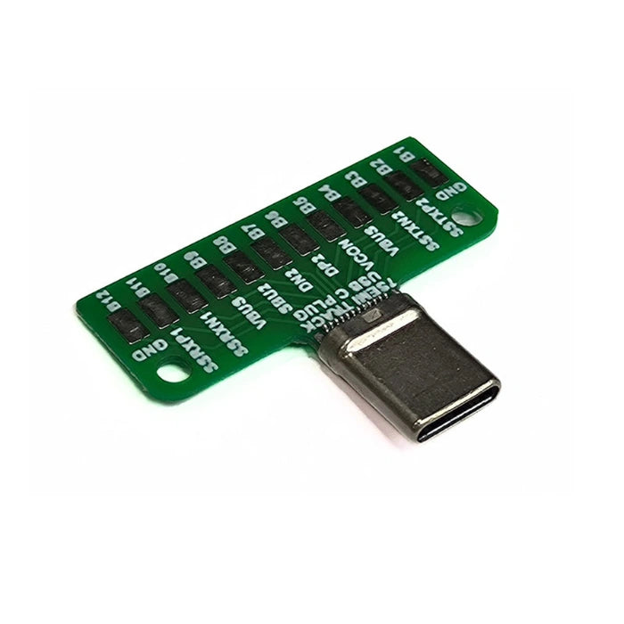 USB 3.1 Type-C Male Breakout Board (24-Pin) - 7Semi