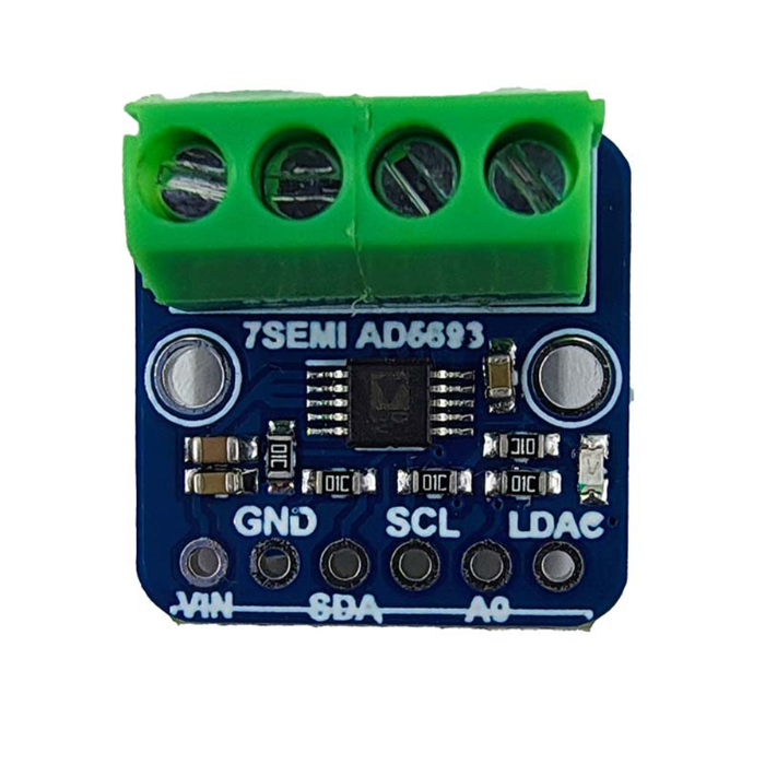 7Semi AD5693R 16Bit I2C DAC Breakout Board - Precision Analog Output