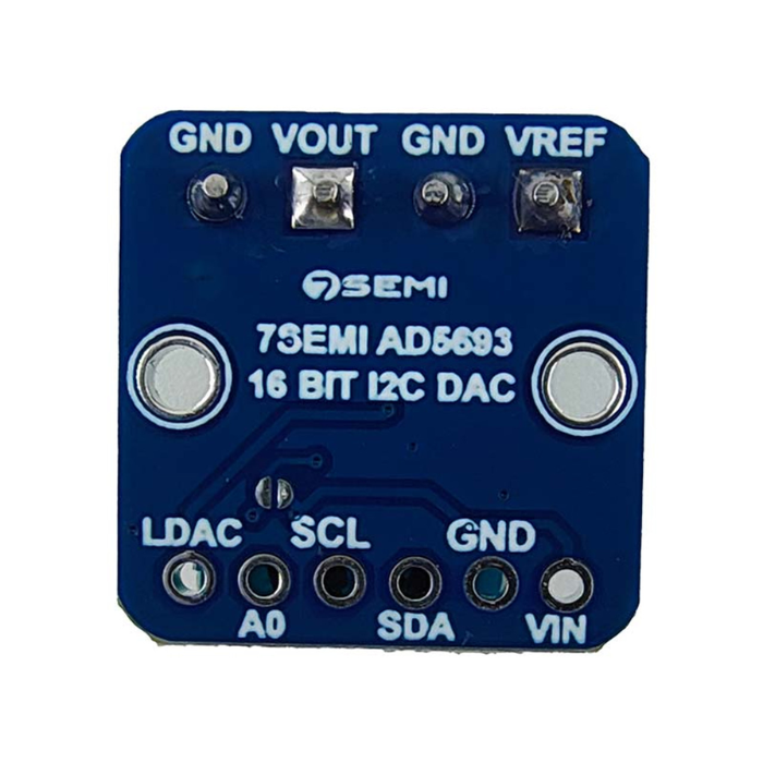 7Semi AD5693R 16Bit I2C DAC Breakout Board - Precision Analog Output