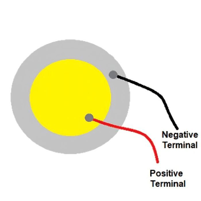 12 Volt Piezo Buzzer Plate (25mm)