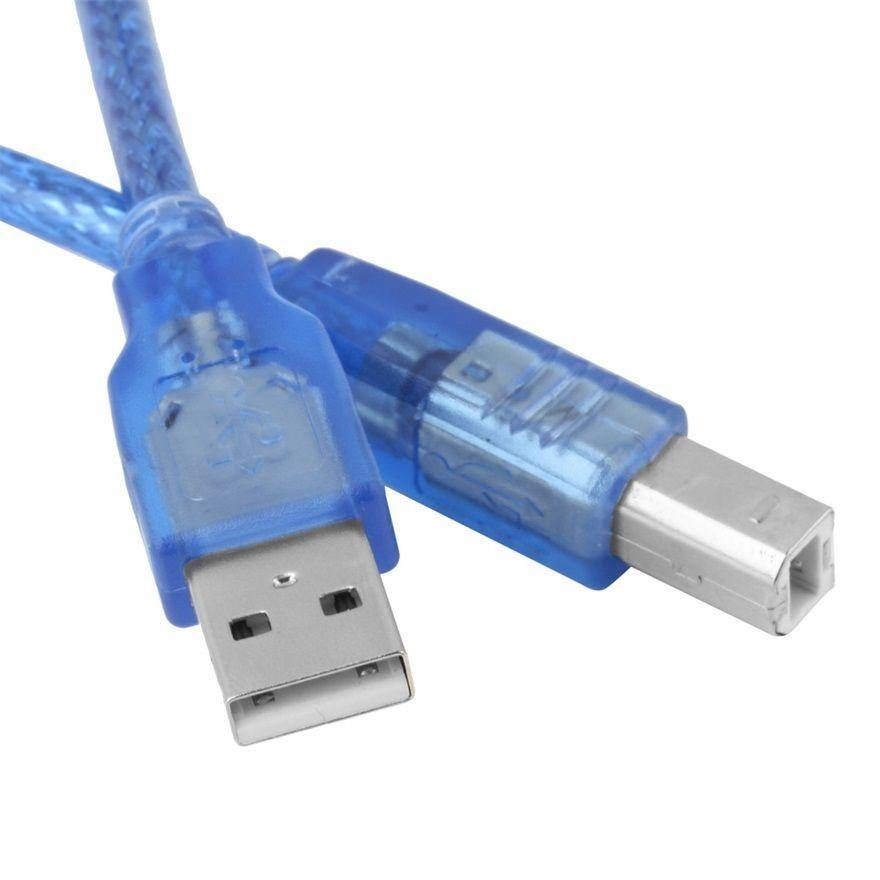 USB Type A to B Cable for Arduino (20cm)(Colour may vary)