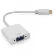 HDMI to VGA Converter with Audio - White