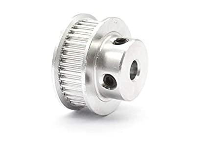 GT2 6mm Belt 36 Teeth 5mm Bore Aluminum Timing Pulley - CNC & 3D Printer Use
