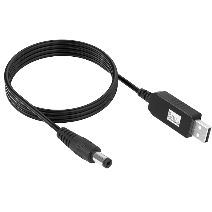 Iotcart SES-P-1780 5V to 9V USB Booster Cable 1A Output - Power Routers & DIY Projects
