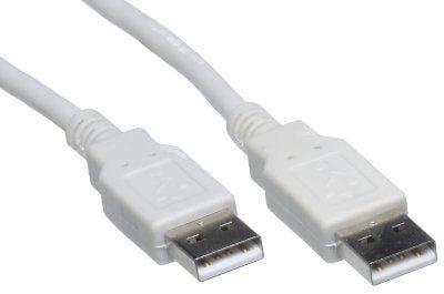 Iotcart Male to Male Type A USB2.0 Cable - 480Mbps Data Transfer for PC & Devices