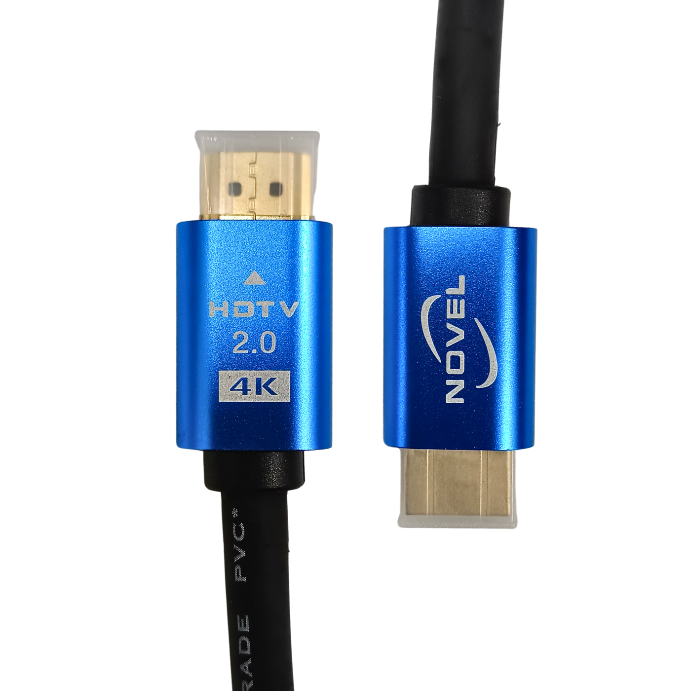 NOVEL 4K Ultra HD High-Speed HDMI Cable with Metal Connectors – 1.5 Meters