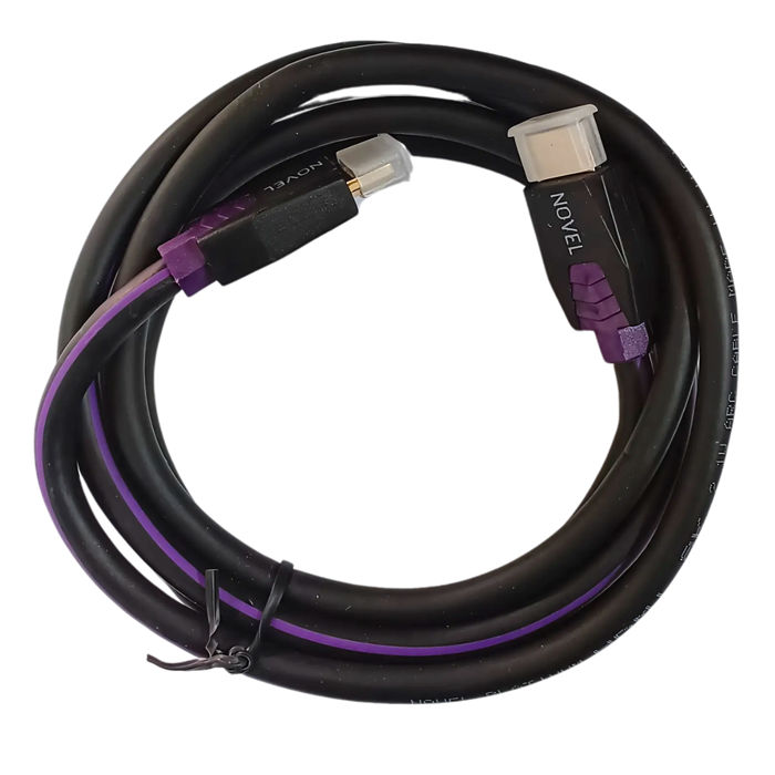 NOVEL High-Speed 8K Ultra HD HDMI 2.1 Cable 2M - Premium AV for Gaming & Home Theater