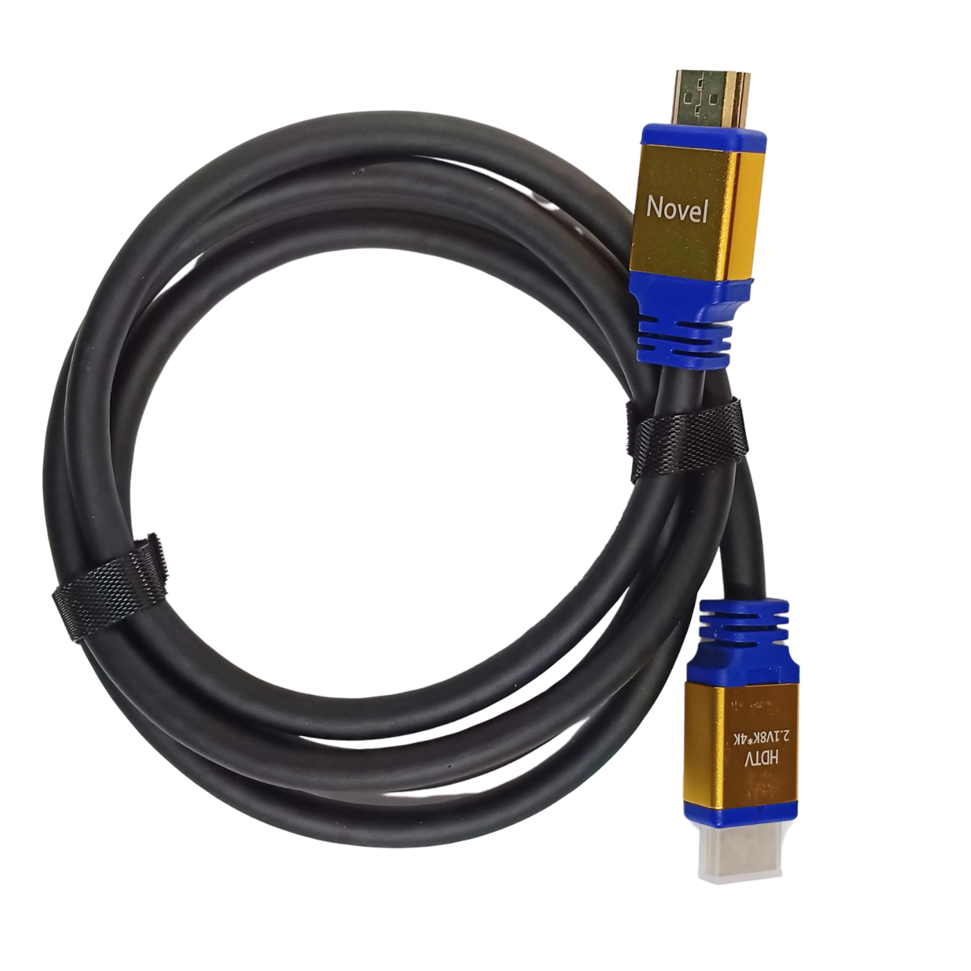 NOVEL 4K+8K Ultra HD HDMI Cable, 1.5m Length – Premium High-Speed with Metal Connectors