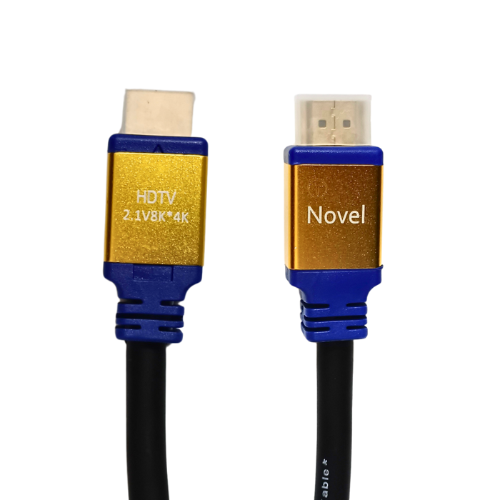 NOVEL SES-P-1803 8K@30Hz HDMI 2.1 Cable 1.5m - Ultra HD for Gaming & Streaming