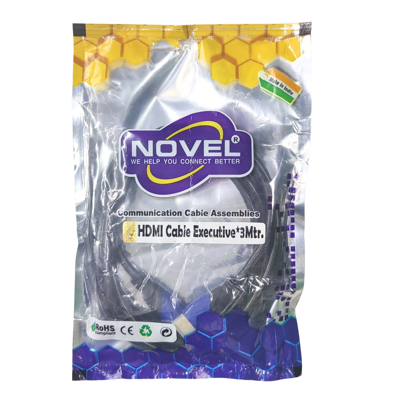 Novel 3 Meter High-Speed HDMI Cable - HDMI Arc Enabled