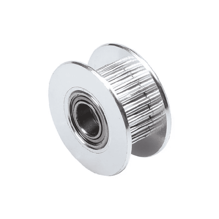 Iotcart 2GT 20T 5mm Bore Aluminum Idler Pulley for 6mm GT2 Belt - 3D Printer & CNC Component