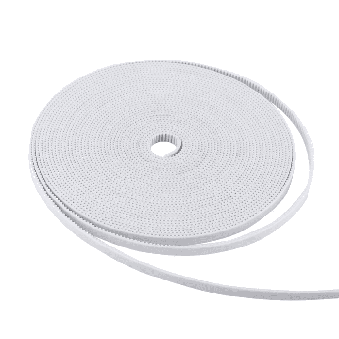 Iotcart 6mm GT2 Timing Belt 1M White PU Steel Core - 3D Printer Belt