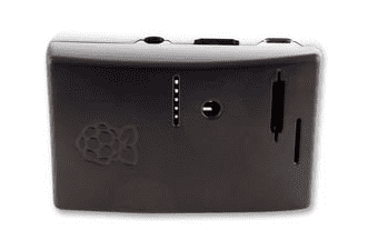 Raspberry Pi Black Case for Model 3B, 3B+ and 2B (Multicomp)