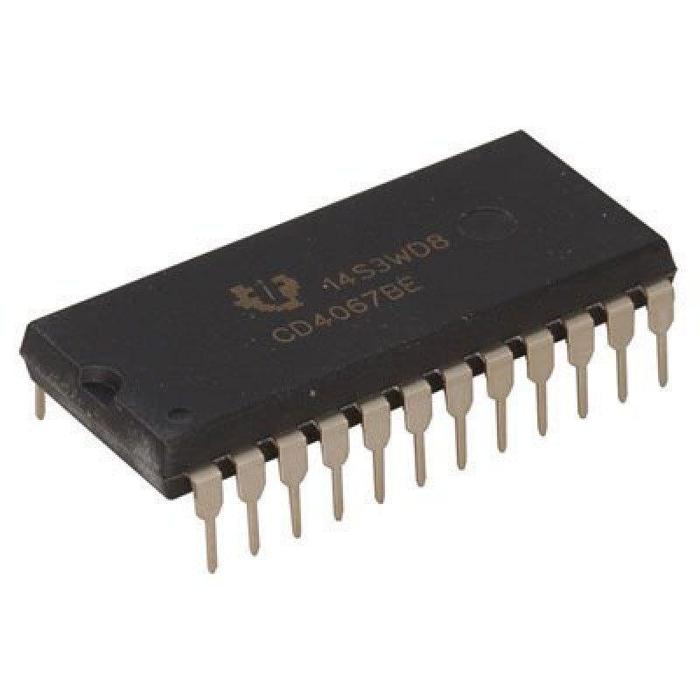 CD4067 16-Channel Analog Multiplexer IC - 120Ω ON Resistance