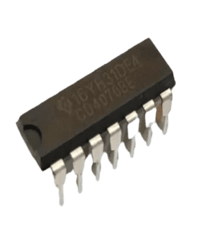 CD4070 - Quad 2-Input Exclusive-OR (XOR) Gate IC