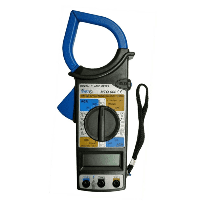 MetroQ MTQ 666 Digital AC Clamp Meter