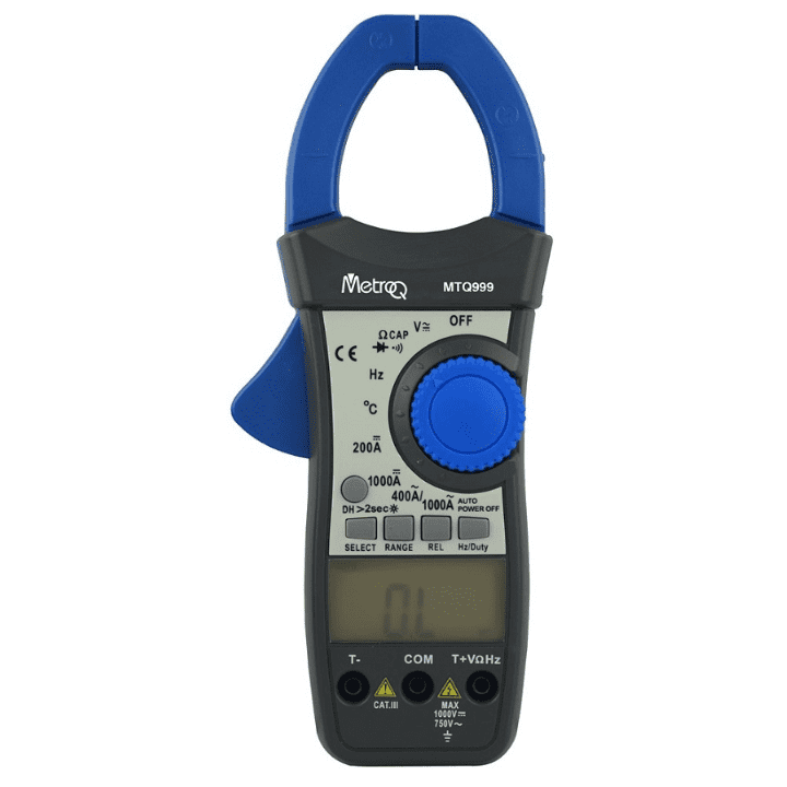 MetroQ MTQ 999 AC/DC Clamp Meter