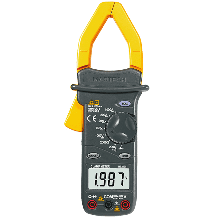 Mastech MS2001C AC Digital Clamp Meter
