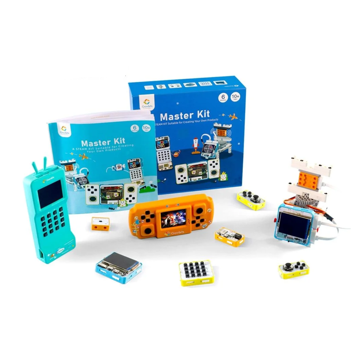 Elecrow - Crowbits-Master Kit with 3 fully functional products, STEM Programming Educational Building