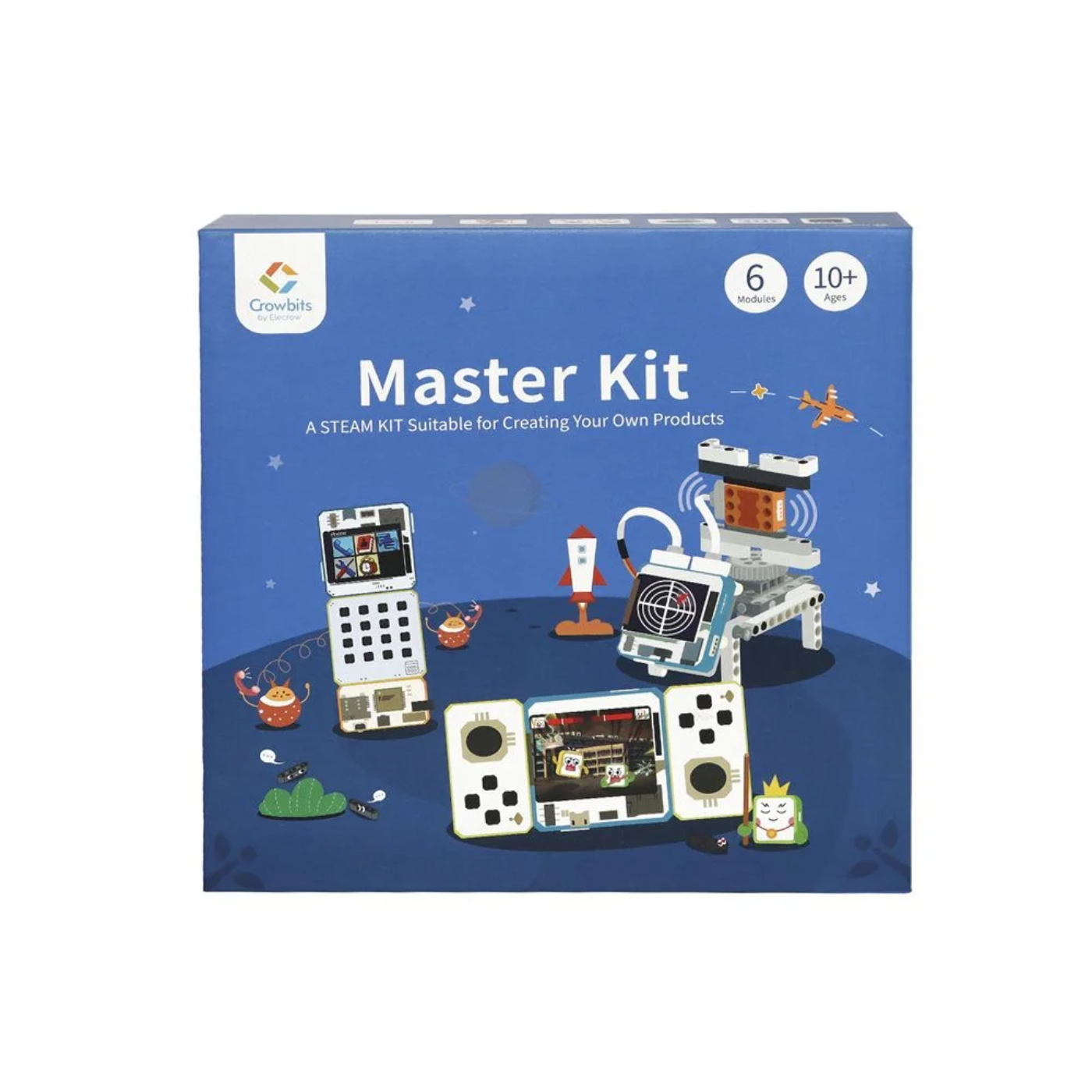 Elecrow - Crowbits-Master Kit with 3 fully functional products, STEM Programming Educational Building