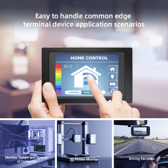 ELECROW ESP32 Terminal–with ESP32 3.5 inch parallel 480×320 TFT capacitive touch RGB display(RGB by chip ILI9488)