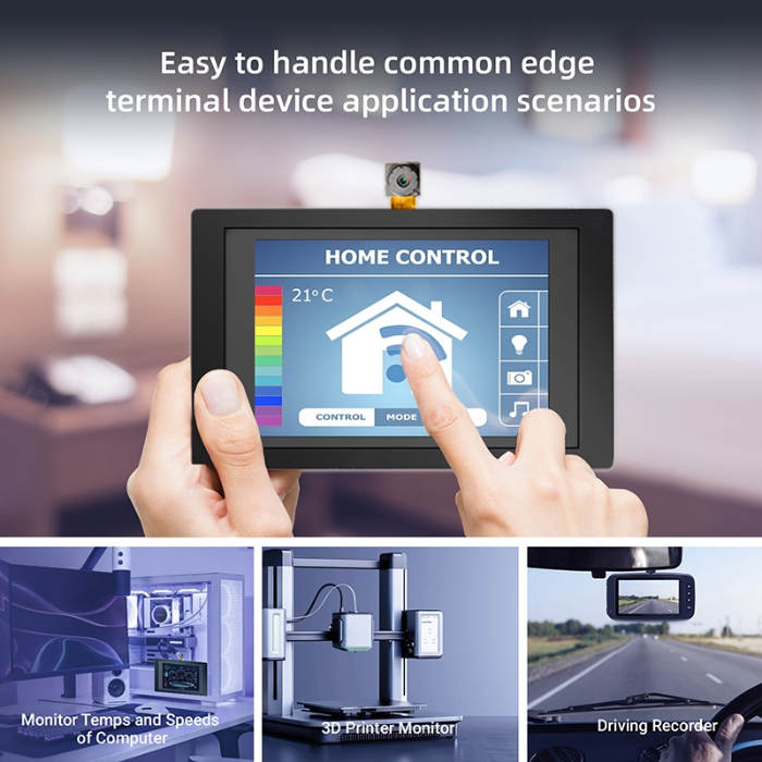 ELECROW ESP32 Terminal- 3.5 inch 480×320 SPI TFT capacitive touch display with OV2640 camera