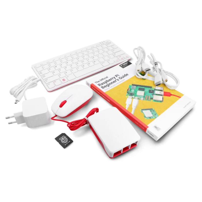 Official Raspberry Pi 5 Desktop Kit without Pi Board - Complete Starter Kit for Beginners