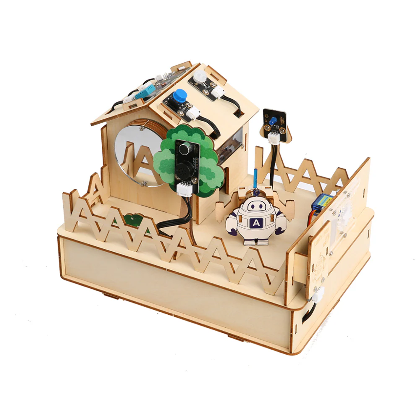 ACEBOTT ESP32 Smart Home IoT Starter Kit with ArduinoIDE/ACECode(Scratch)