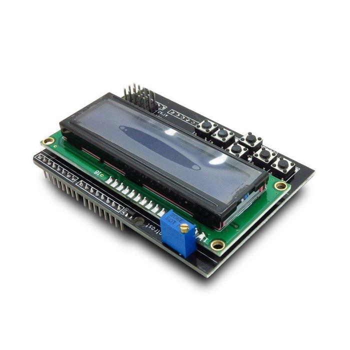 Iotcart Arduino 16X2 LCD Keypad Shield - Navigation & Display for Arduino UNO