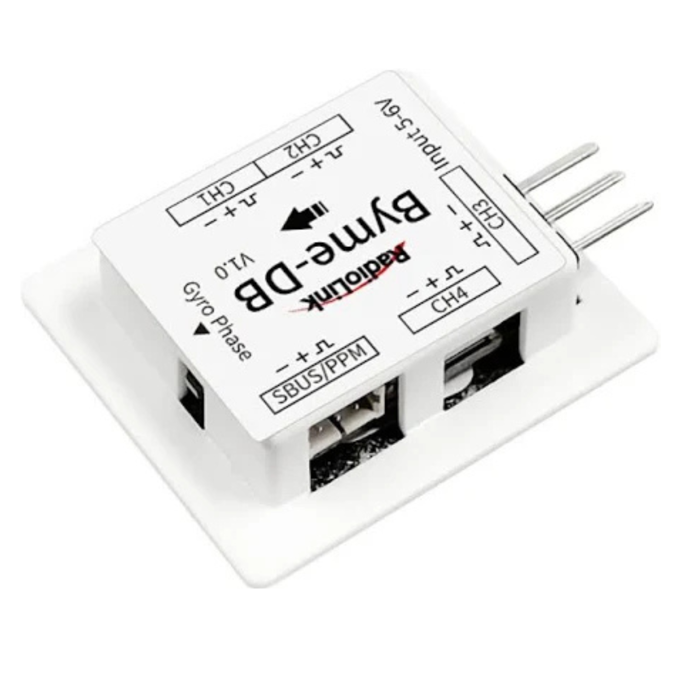 Radiolink Byme-DB 4 Channel 3-Axis Flight Controller with Gyro Stabilizer for RC Planes